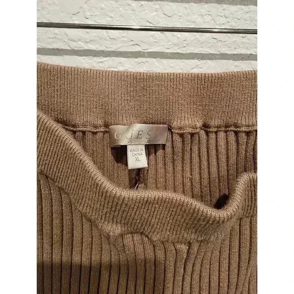 Guess wide rib, wide leg lounge pants sz extra large - Picture 2 of 3